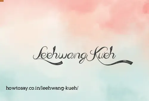 Leehwang Kueh