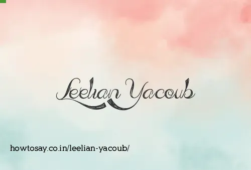 Leelian Yacoub