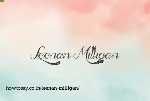 Leenan Milligan