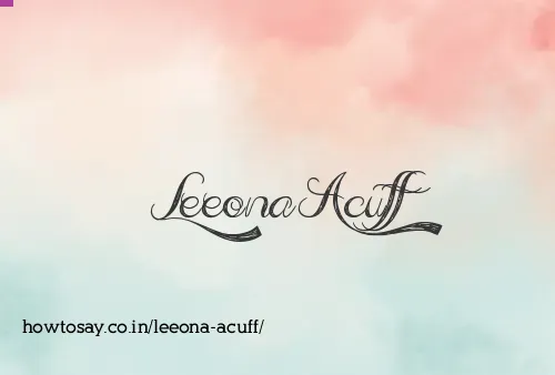 Leeona Acuff