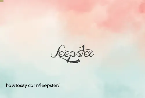 Leepster