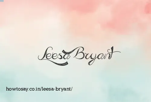 Leesa Bryant