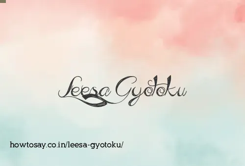 Leesa Gyotoku