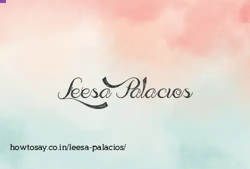 Leesa Palacios