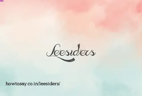 Leesiders