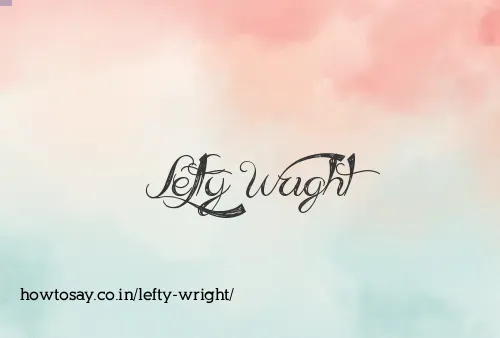 Lefty Wright