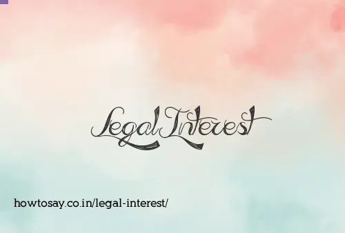 Legal Interest