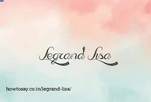Legrand Lisa