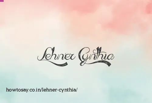 Lehner Cynthia
