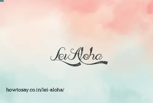 Lei Aloha