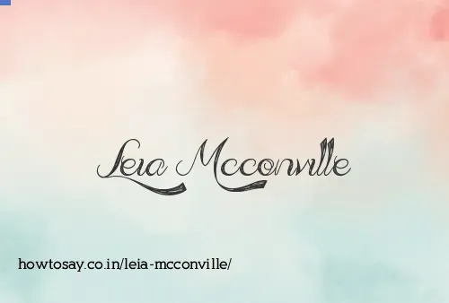 Leia Mcconville