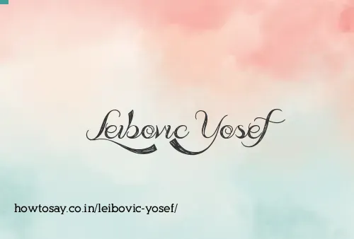 Leibovic Yosef