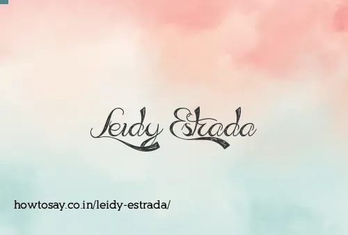 Leidy Estrada