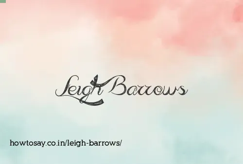 Leigh Barrows
