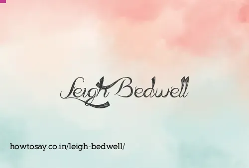 Leigh Bedwell