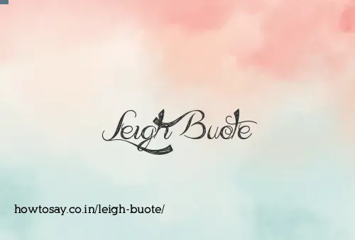 Leigh Buote