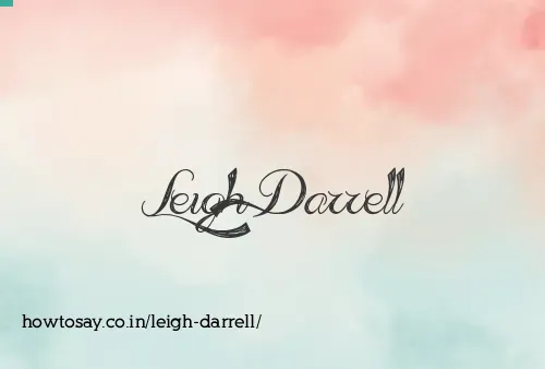 Leigh Darrell