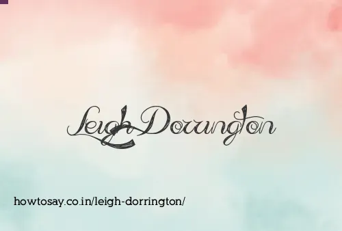 Leigh Dorrington
