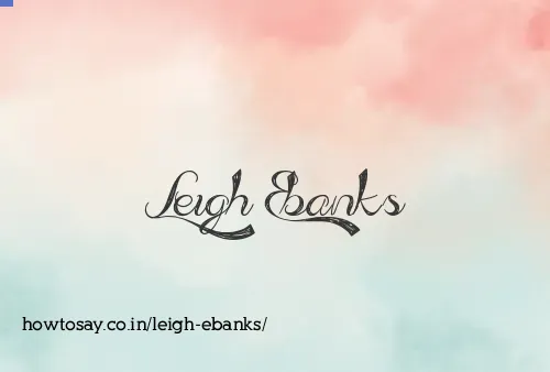 Leigh Ebanks