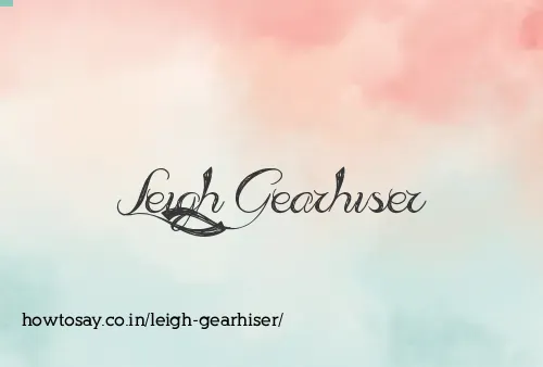 Leigh Gearhiser