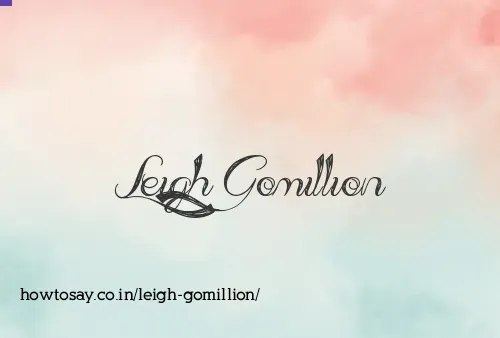 Leigh Gomillion