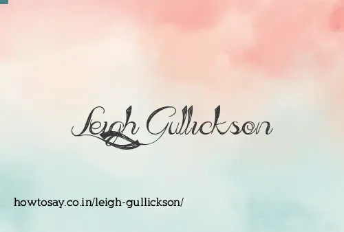 Leigh Gullickson