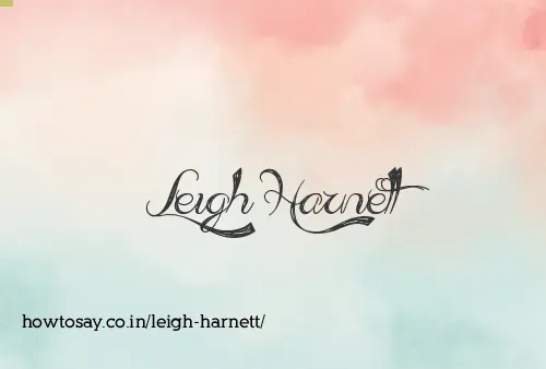 Leigh Harnett