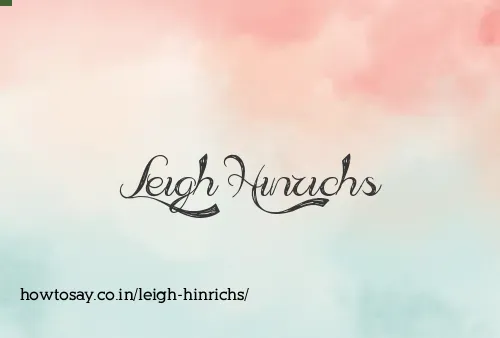 Leigh Hinrichs