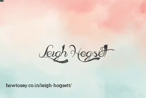 Leigh Hogsett