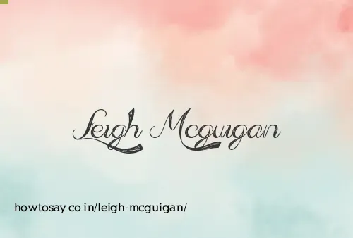 Leigh Mcguigan