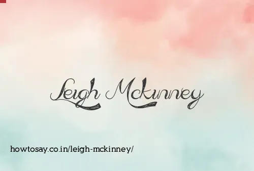 Leigh Mckinney
