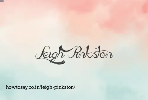 Leigh Pinkston