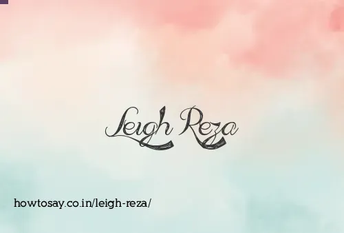 Leigh Reza