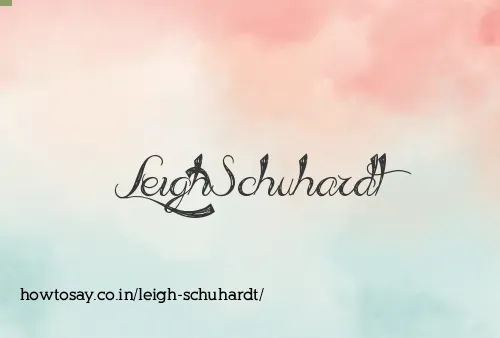 Leigh Schuhardt