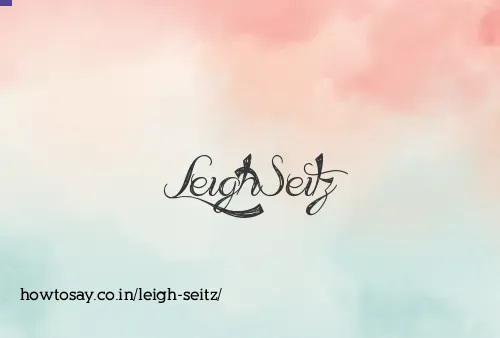 Leigh Seitz