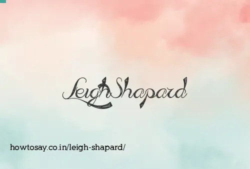 Leigh Shapard