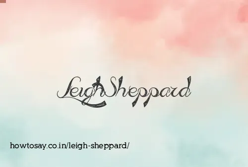 Leigh Sheppard