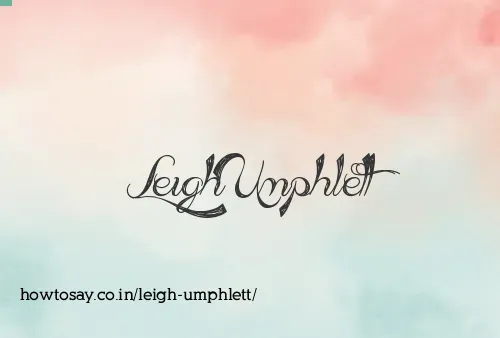 Leigh Umphlett