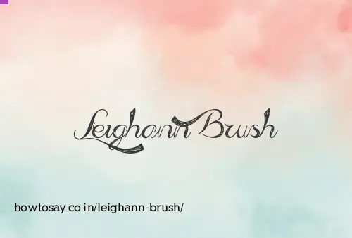 Leighann Brush