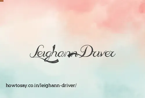 Leighann Driver
