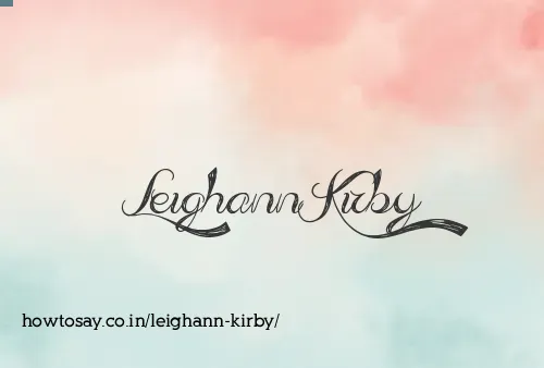 Leighann Kirby