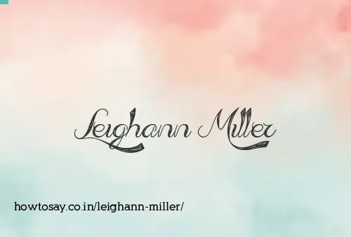 Leighann Miller