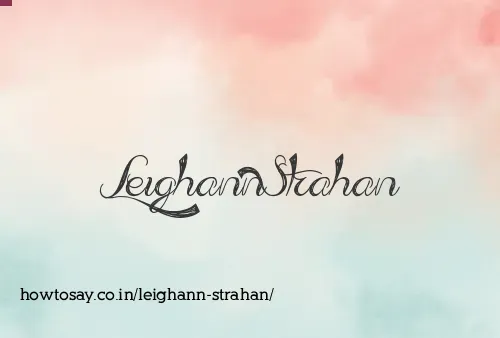 Leighann Strahan