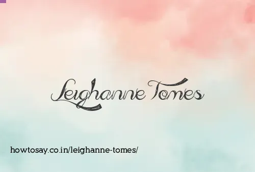 Leighanne Tomes
