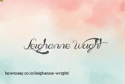 Leighanne Wright
