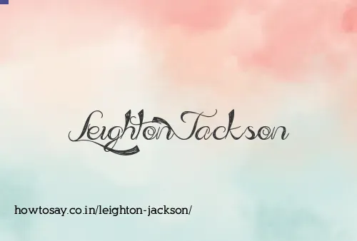 Leighton Jackson