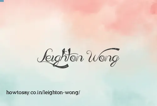 Leighton Wong