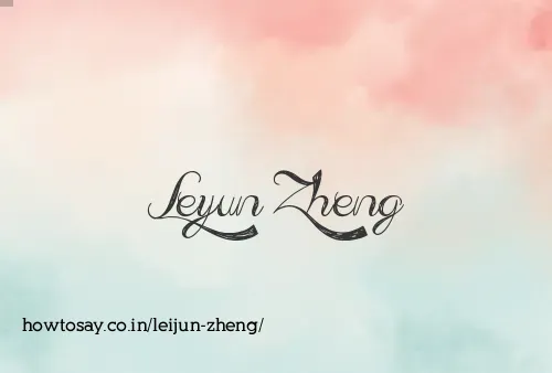 Leijun Zheng
