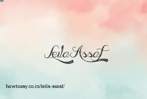 Leila Assaf