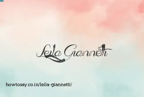 Leila Giannetti